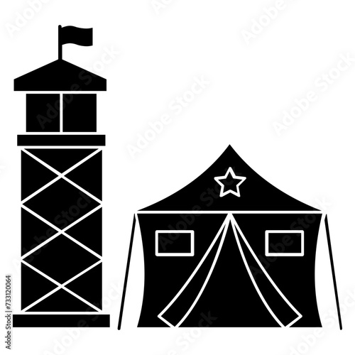 military camp