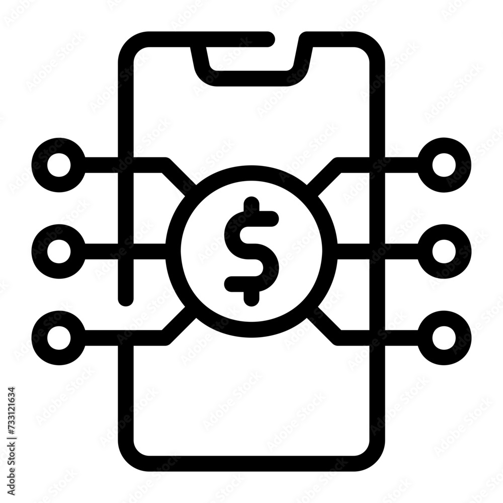 emoney line icon