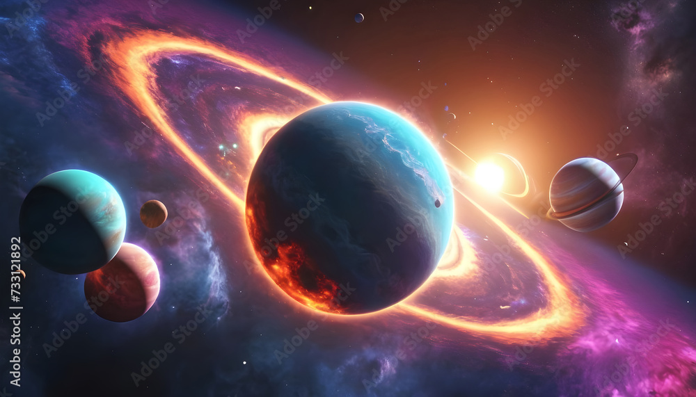 planet and space planet and space