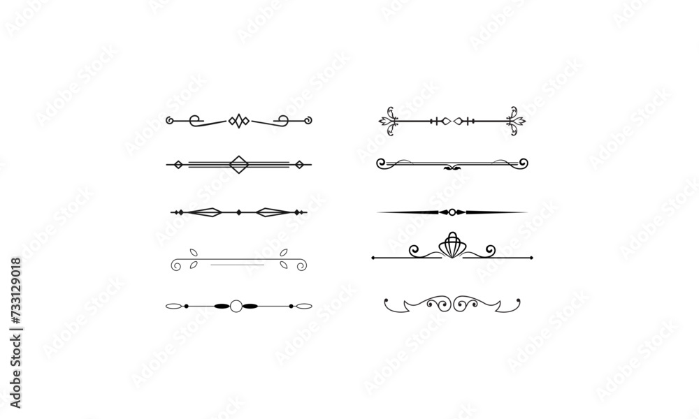 Decorative lines stroke brush smooth curve straight swirly vector line v19 Decorative lines stroke brush smooth curve straight swirly vector line v19
