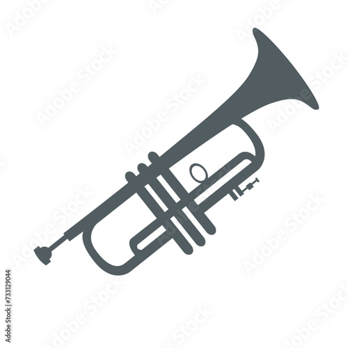 Canvas Print trumpet icon