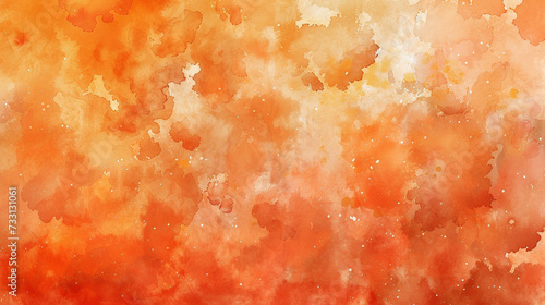 Orange color watercolor texture © Swaroop