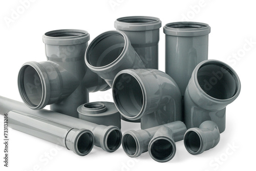 Plastic sewer fittings