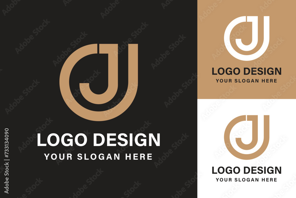The vector of J alphabet logo design collections for business The vector of J alphabet logo design collections for business
