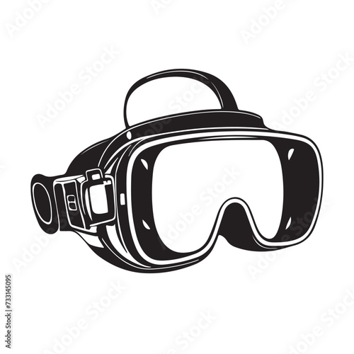 illustration of a lens
