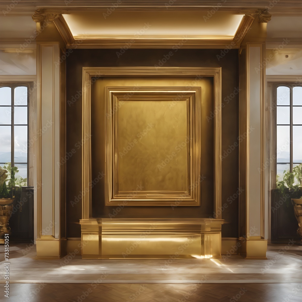 Luxury Gold Room Background Very Cool