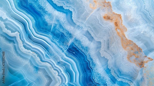 Gemstone blue lace Agate Closeup, Wallpaper, background photo