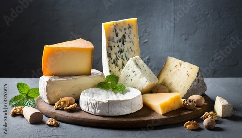 different kinds of cheeses