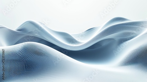 Minimalist backdrop with flowing lines, conveying the continuous movement and...