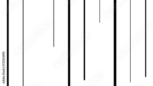 Set of striped transition masks