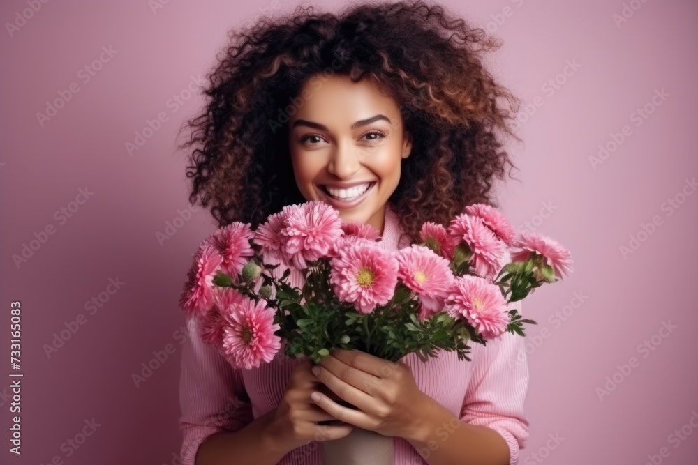 Celebrating Womens Day with Joyful Flowers. Celebrating Womens Day with Joyful Flowers.