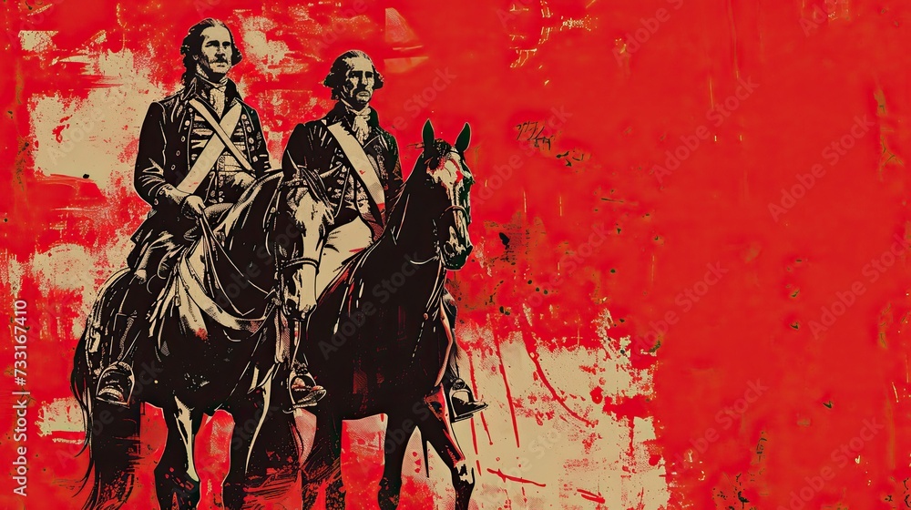 Greeting Card and Banner Design for Casimir Pulaski Day Background Greeting Card and Banner Design for Casimir Pulaski Day Background