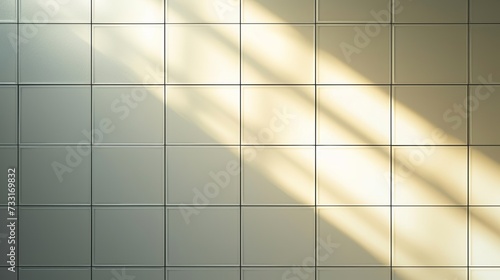 Minimalist grid patterns in neutral shades provide a contemporary aesthetic i...