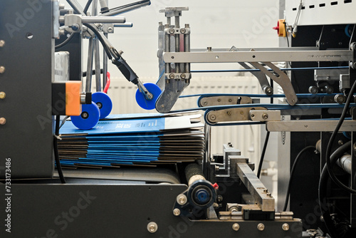 cardboard packaging box cardboard production labor business paper hands strong