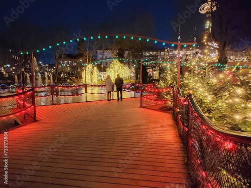 Tivoli Gardens in December, Copenhagen