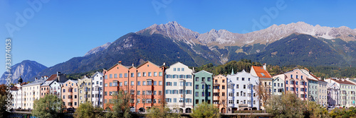 Innsbruck mit Nordkette Karwendel photo
