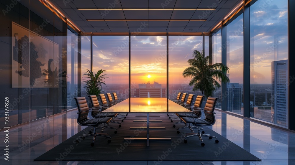 Fototapeta premium Business Success and Confidence: Empowering Visuals