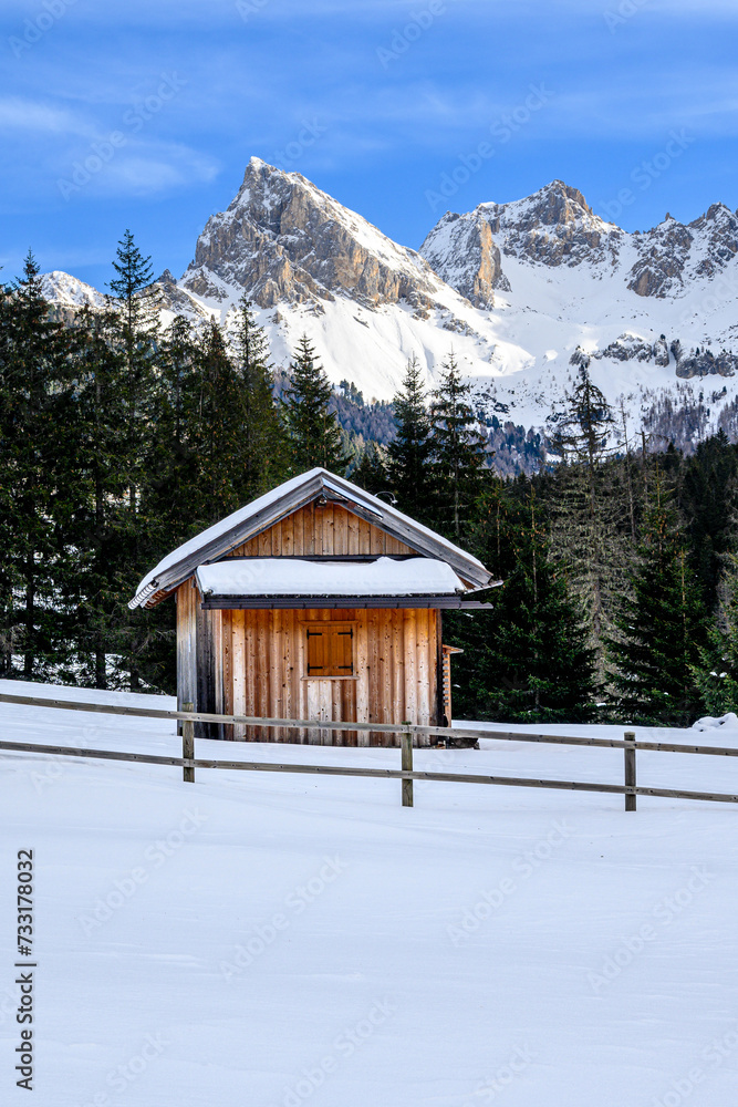 Valle San Nicolò, Dolomiti, Trentino Alto Adige, Pozza di Fassa