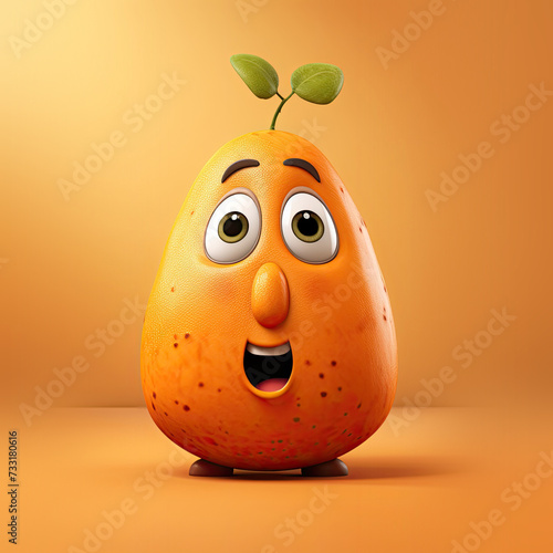 Cute Cartoon Sweet Potato C...