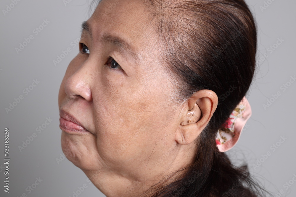 Fototapeta premium Senior Asian Woman