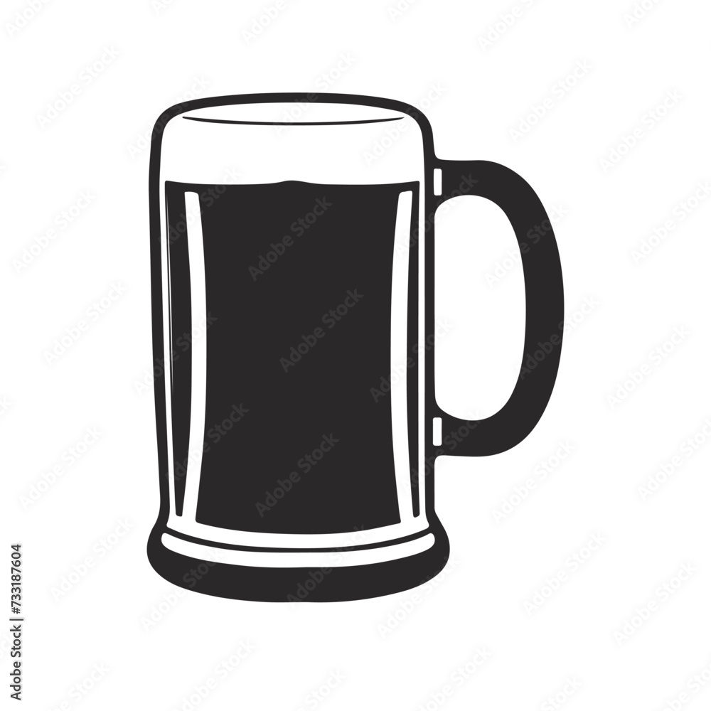mug of beer isolated mug of beer isolated
