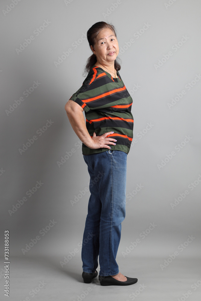 Senior Asian Woman Senior Asian Woman