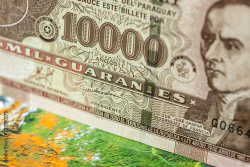 Fotografía Paraguay money, Paraguayan currency, Paraguayan guaranies exchange rate, Financi
