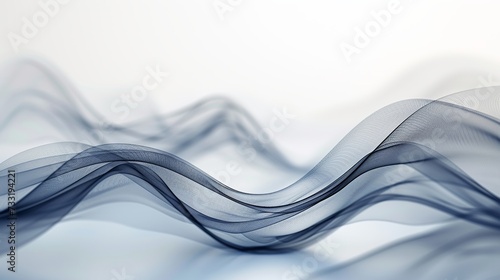 Minimalist backdrop with fluid lines, representing the dynamic movement of mo...