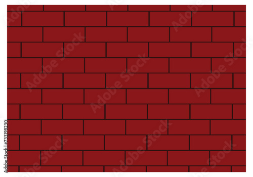 brick vector wall background