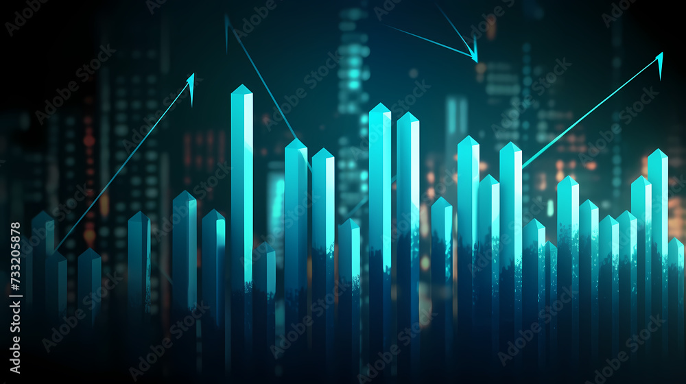 Stock market abstract background, economic and infographic concept Stock market abstract background, economic and infographic concept