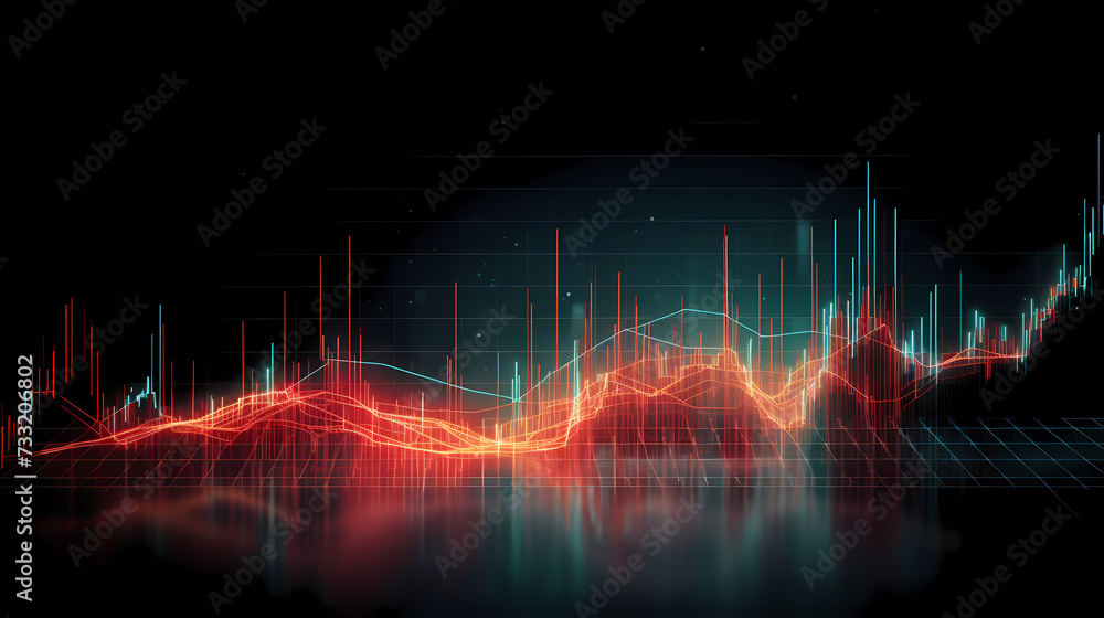 Stock market abstract background, economic and infographic concept Stock market abstract background, economic and infographic concept