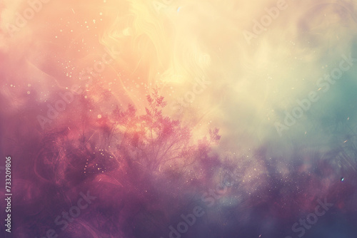 Ethereal and inspiring to feel simple and glow background, pastel color.