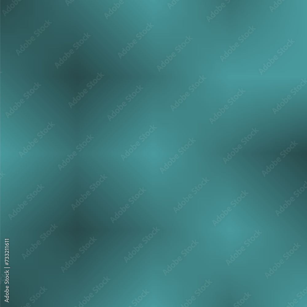 Gradient mesh abstract background. Blurred backdrop with simple muffled colors. Pastel hex light bright glitter dark tosca bold.