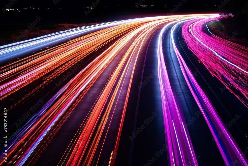 Mesmerizing aerial drone timelapse of night cityscape bustling with vibrant motion Mesmerizing aerial drone timelapse of night cityscape bustling with vibrant motion
