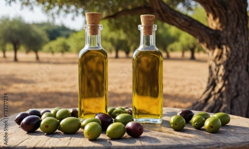 Savor the Sunset: Olives and Olive Oil in Evening Splendor