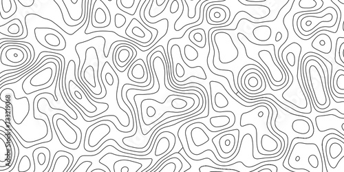 Abstract white topography vector background. Topographic map. Geographic mountain relief. counter map wavy line paper textrue. grid curve line abstract vector illustration . 