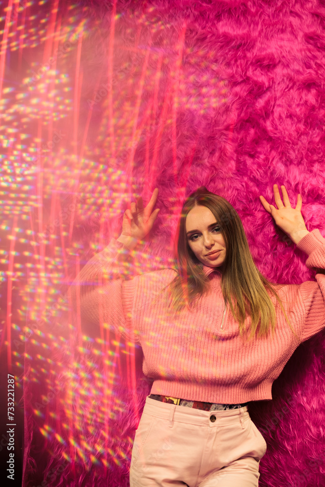Woman in Pink Love Woman in Pink Love