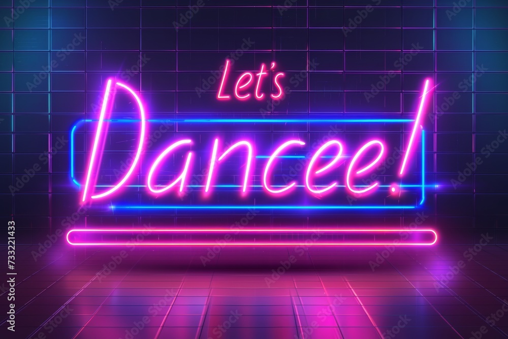 Lets Dance Neon Signs