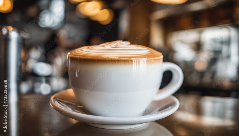 A cup of coffee with foam on top A cup of coffee with foam on top