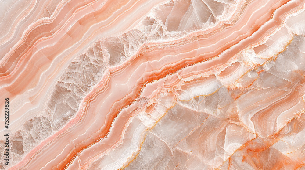 Peach color marble background Peach color marble background