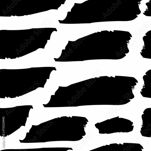Abstract background with black and white brushstrokes.