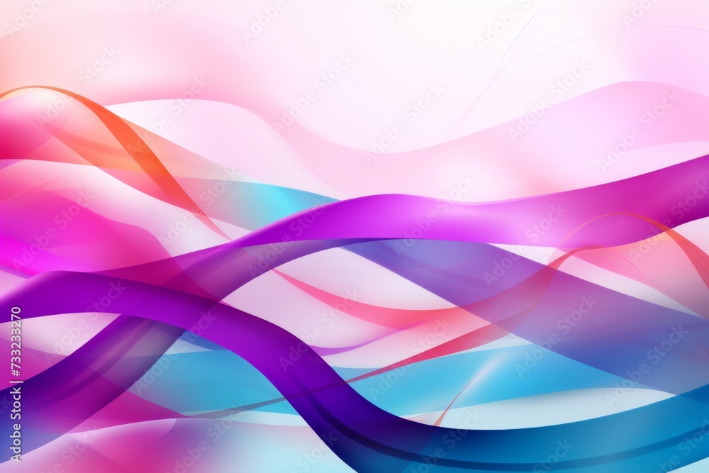 Abstract background queer awareness day with rainbow ribbons - obrazy, fototapety, plakaty 