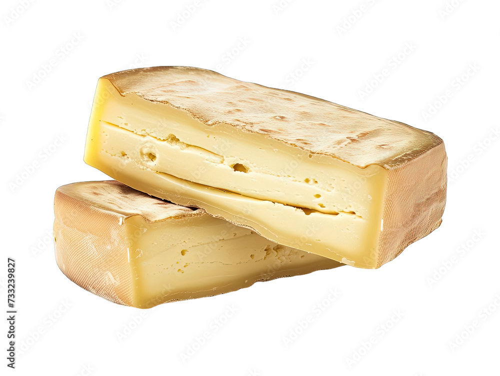Limburger Cheese Isolated