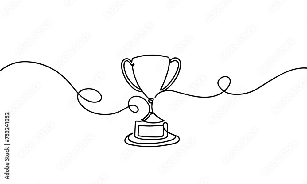 trophy illustration hand drawn trophy illustration hand drawn