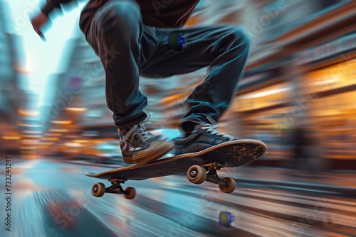 Gravity-Defying Skateboard Trick