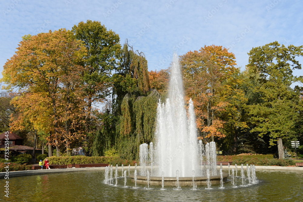 Fountain in the Kaliningrad Zoo