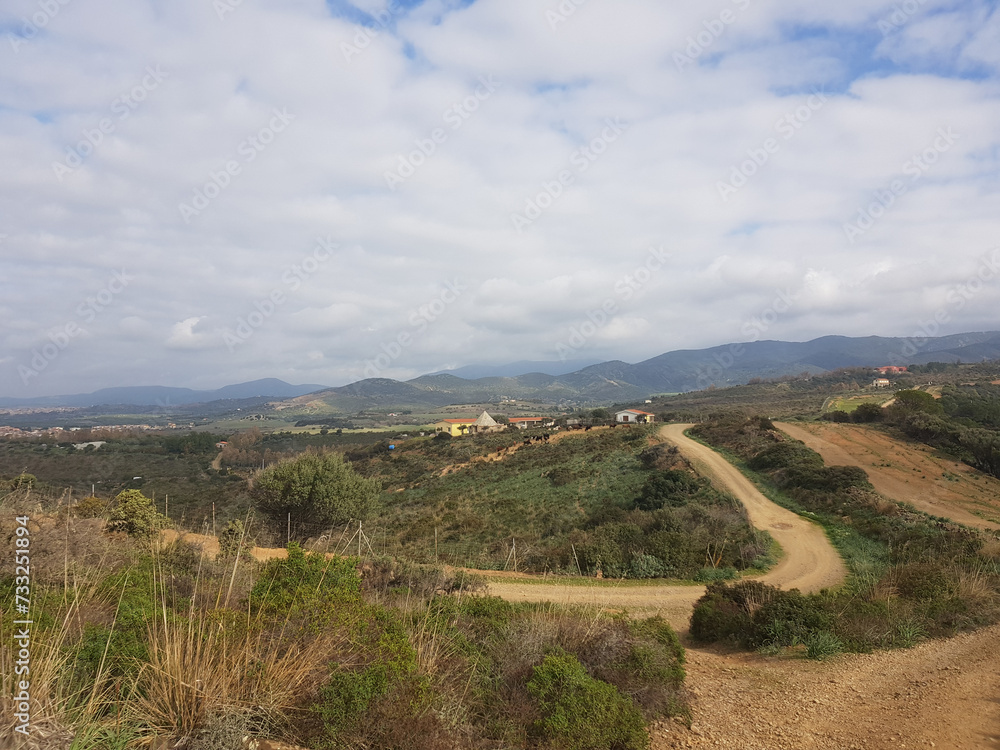 Naklejka premium Paesaggio