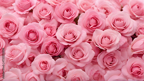 Close up of pink roses background