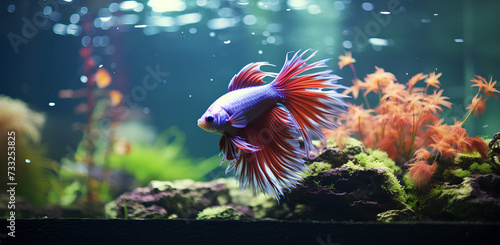 beta fancy goldfish  photo