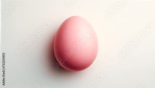 Wallpaper Mural An Easter background, pink Easter egg top view on an pink background with great copy space Torontodigital.ca